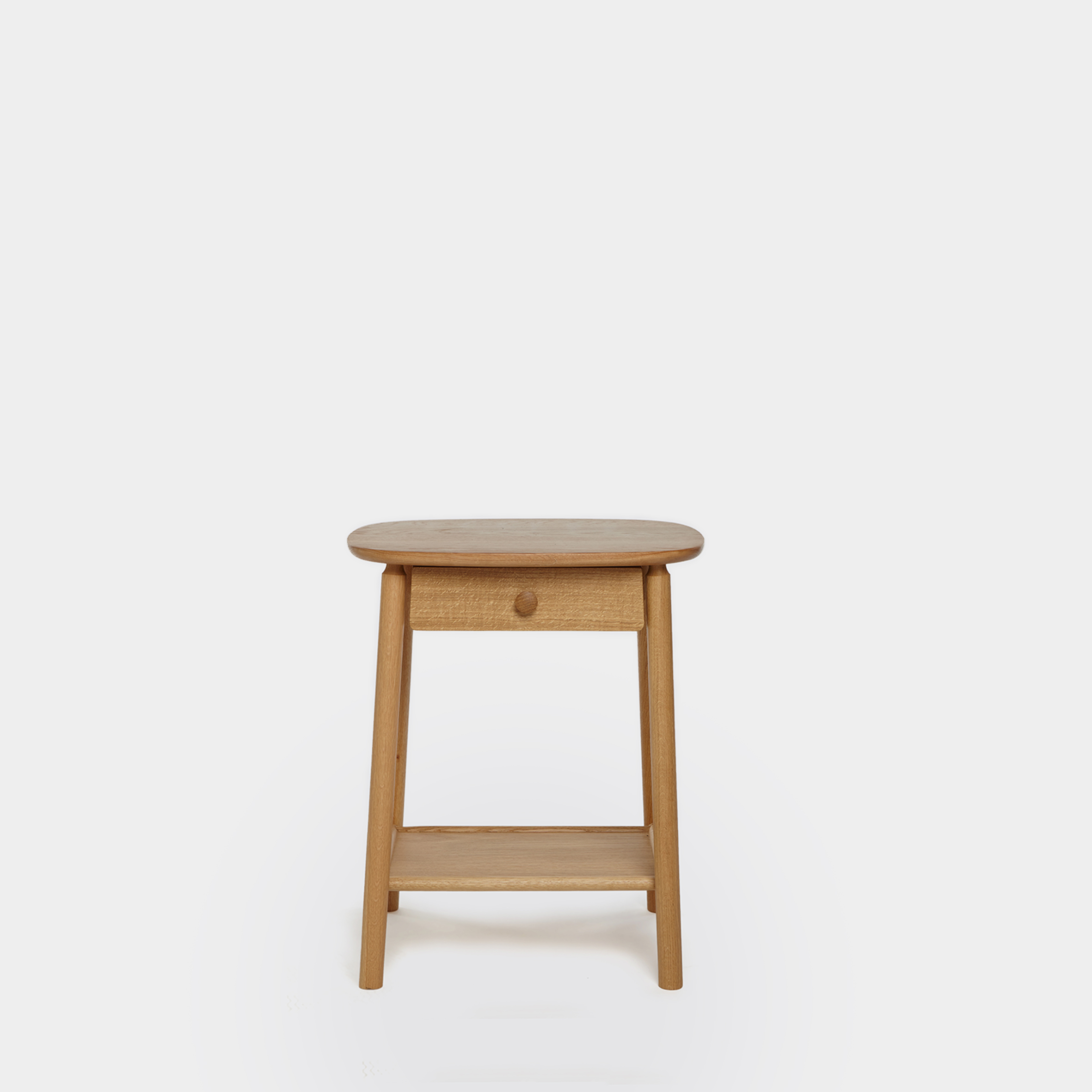 Hardy oak side table with drawer