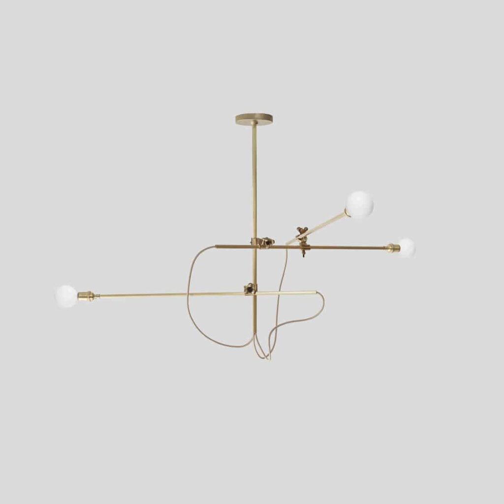 Workstead Brass Chandelier
