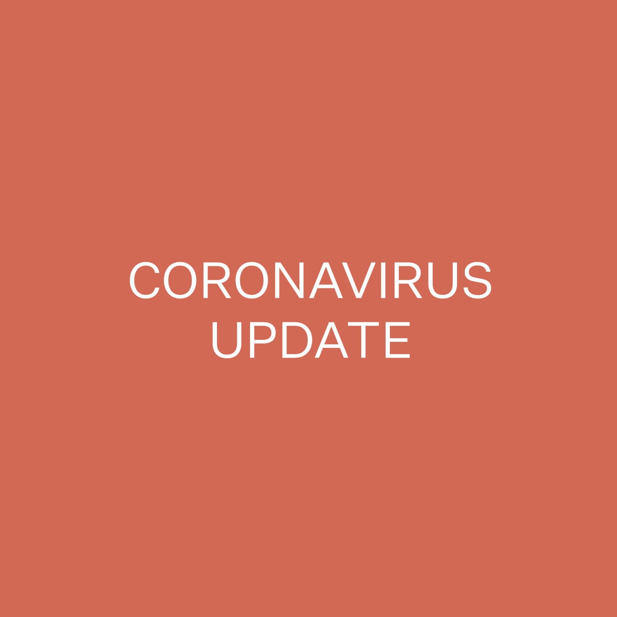 Coronavirus Update 24/3/20