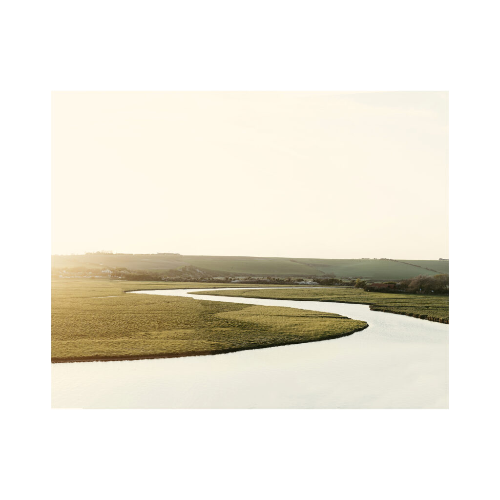 tom shaw cuckmere haven sussex print