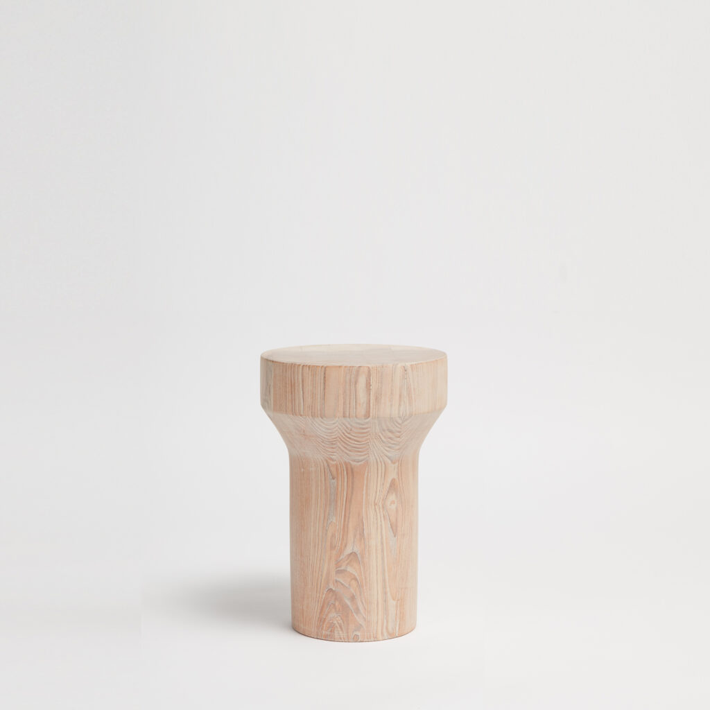 Gallon Side Table, Tall ash Daniel Schofield
