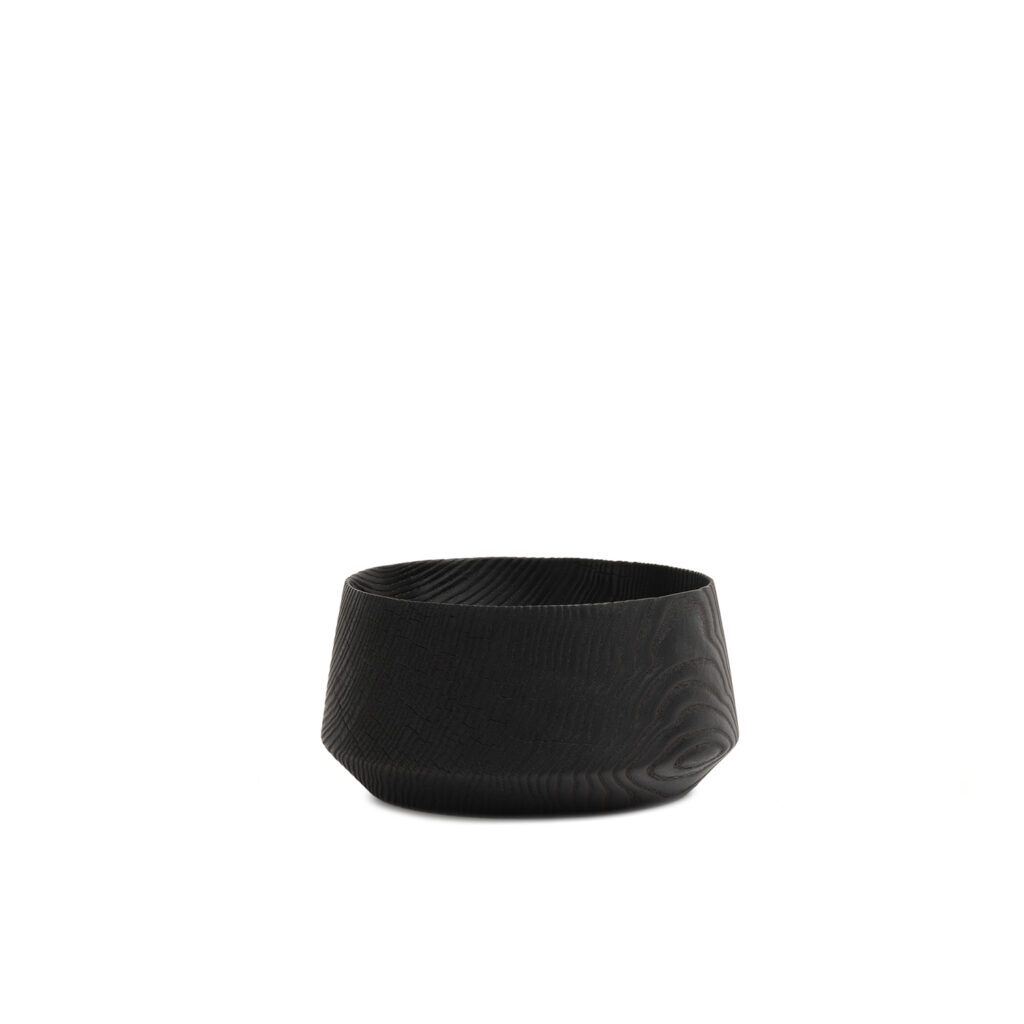 Bird and Branch Koben Bowel Charred Ash black bowl