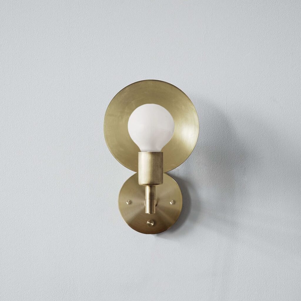 Workstead Orbit Sconce Brass