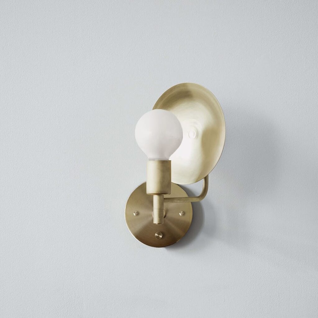 Workstead Orbit Sconce Brass
