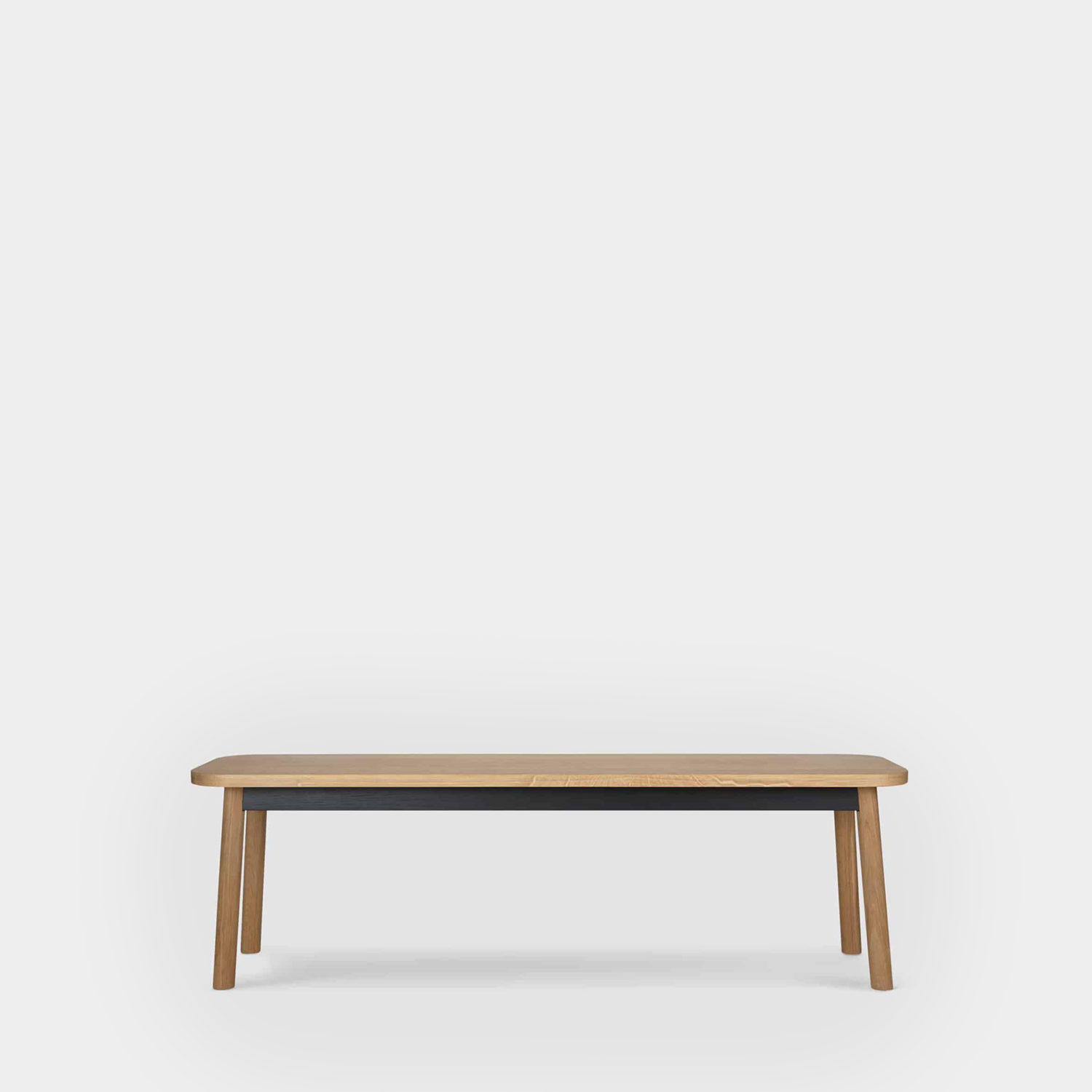 1.3m Oak large bench Semley